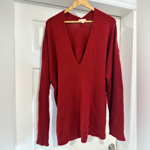 Red Leith (Nordstrom) sweater L - Picture 1 of 4